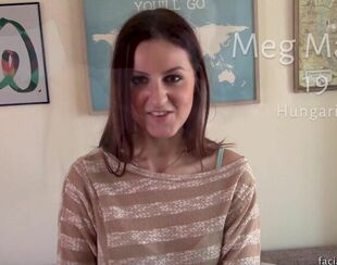 Meg Magic - Bang-out Flicks Featuring Facialcasting