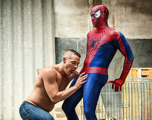 Aston Springs Will Braun in Spiderman : A Fag Hard-core